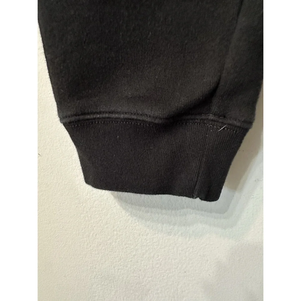 Polo Ralph Lauren Boys Fleece Cargo Joggers Black Pant Youth Size L White Pony